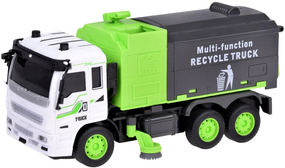 Jokomisiada Šiukšliavežė + šviesos nuotolinio valdymo automobilis RC0684
