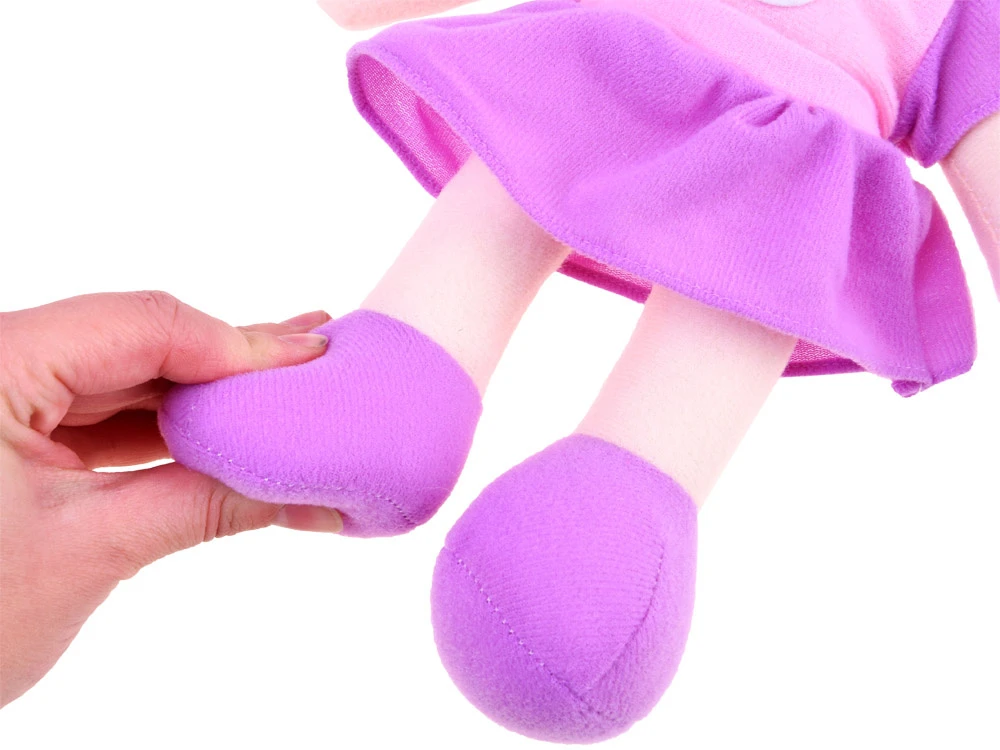 Jokomisiada Rag doll 33cm lavender dress ZA3853