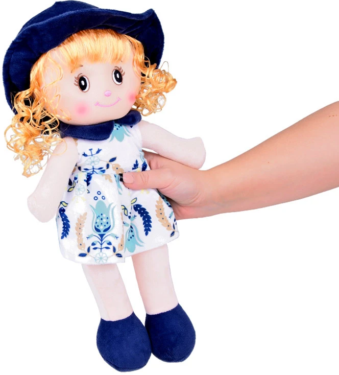 Jokomisiada Rag Doll Maja Material rag doll in a hat ZA3866