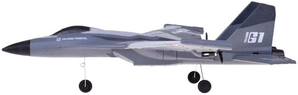 Jokomisiada „Sky Show Airplane“ – lengvas sulankstomas putplasčio lėktuvas su LED ir USB varikliu RC0721