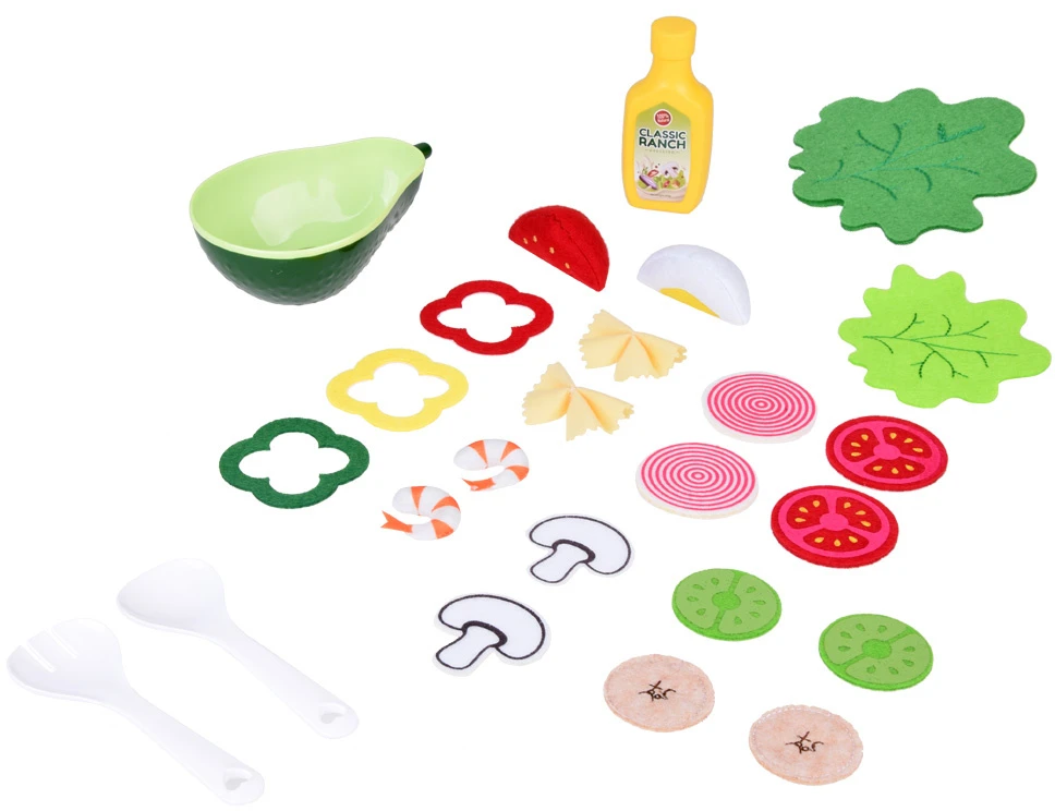 Jokomisiada SOFT Salad Maker Set Material Vegetables Avocado ZA5243