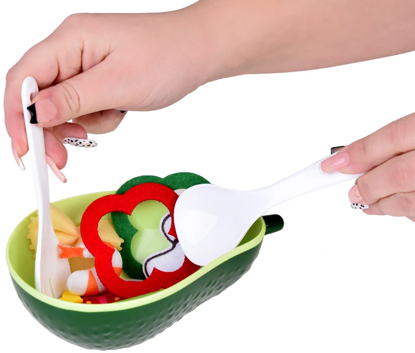 Jokomisiada SOFT Salad Maker Set Material Vegetables Avocado ZA5243