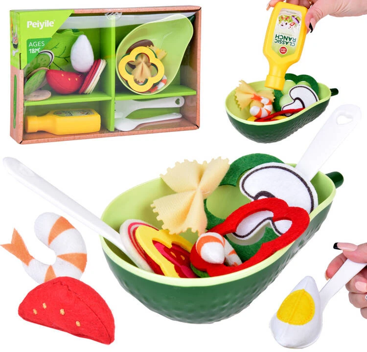 Jokomisiada SOFT Salad Maker Set Material Vegetables Avocado ZA5243