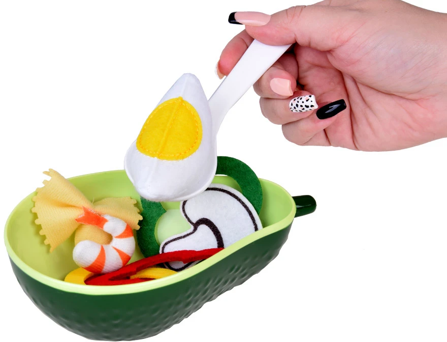 Jokomisiada SOFT Salad Maker Set Material Vegetables Avocado ZA5243