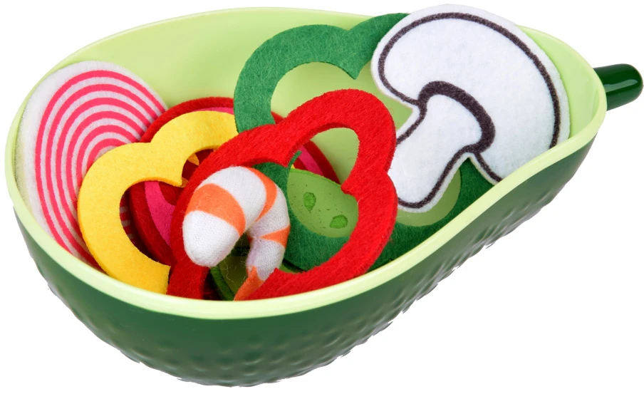 Jokomisiada SOFT Salad Maker Set Material Vegetables Avocado ZA5243