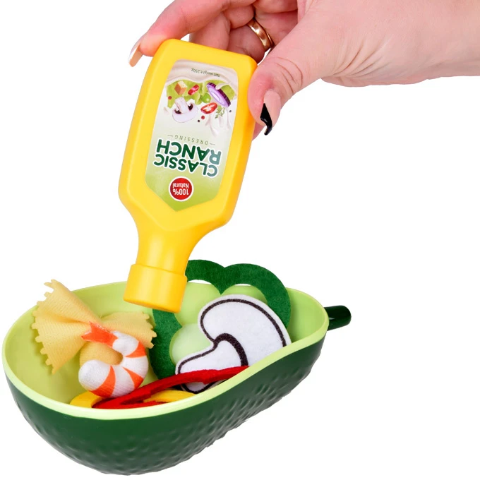 Jokomisiada SOFT Salad Maker Set Material Vegetables Avocado ZA5243