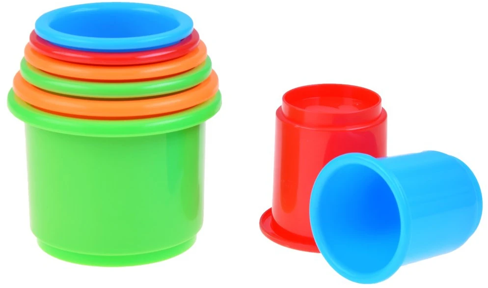 Jokomisiada Spalvingi puodeliai Little tikes pyramid ZA2766