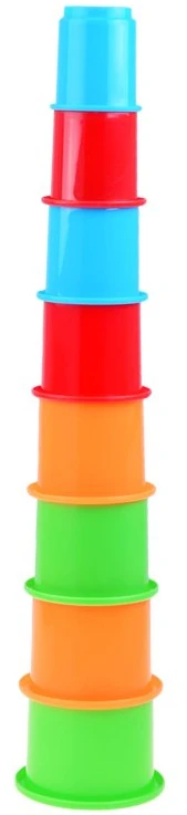 Jokomisiada Spalvingi puodeliai Little tikes pyramid ZA2766