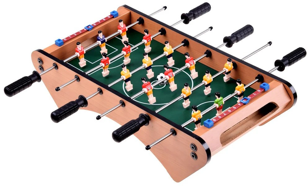 Jokomisiada Stalo futbolo žaidimas, medinis mini stalas