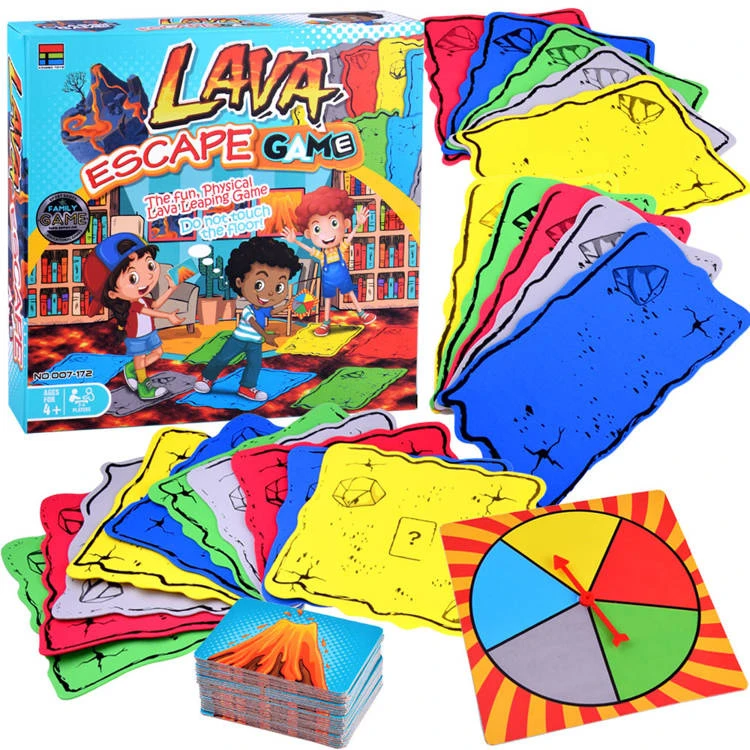 Jokomisiada The Floor is Lava Game GR0626 – Jump, Compete, Don't Touch the Lava!