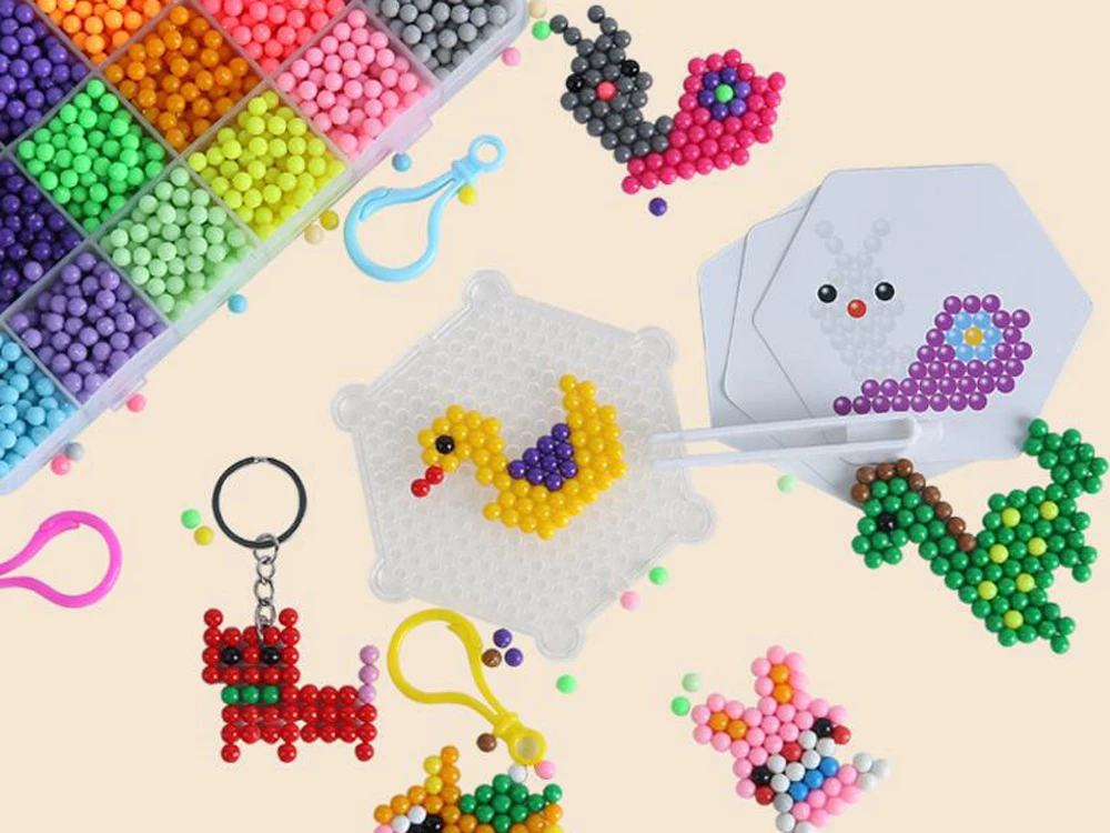 Jokomisiada Magiški vandens karoliukai 24 spalvų Diy Magic ZA4386
