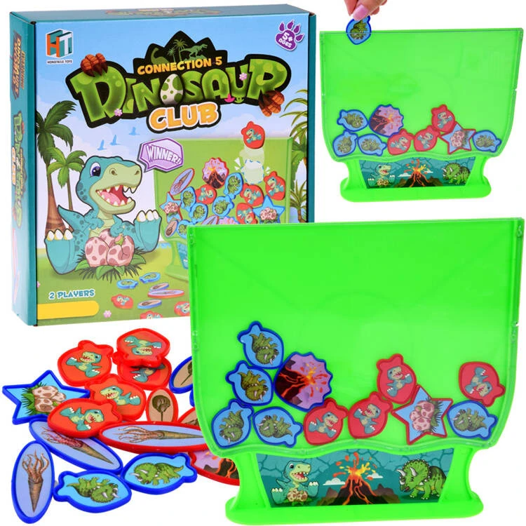 Jokomisiada Strategijos arkados žaidimo rungtynės 5 dinozaurai Puzzle