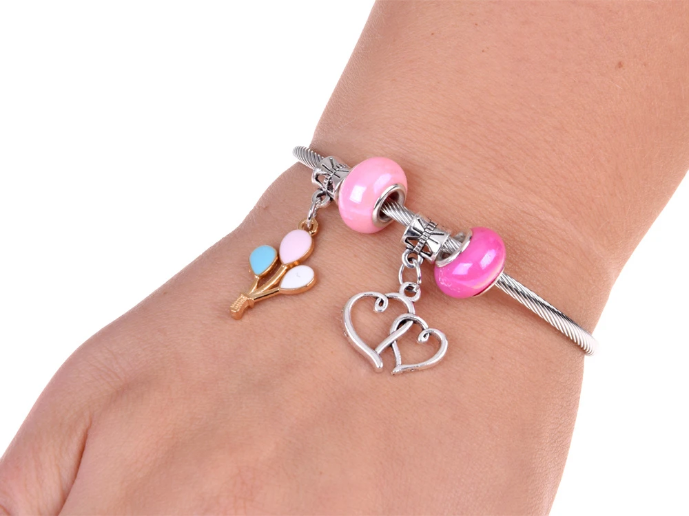 Jokomisiada Foldable jewelry box beads DIY hair ornaments ZA5732