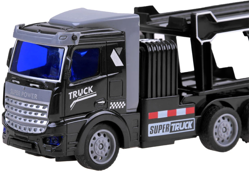 Jokomisiada Tir su automobilio transporteriu nuotolinio valdymo transporto priemonė 27Mhz RC0565