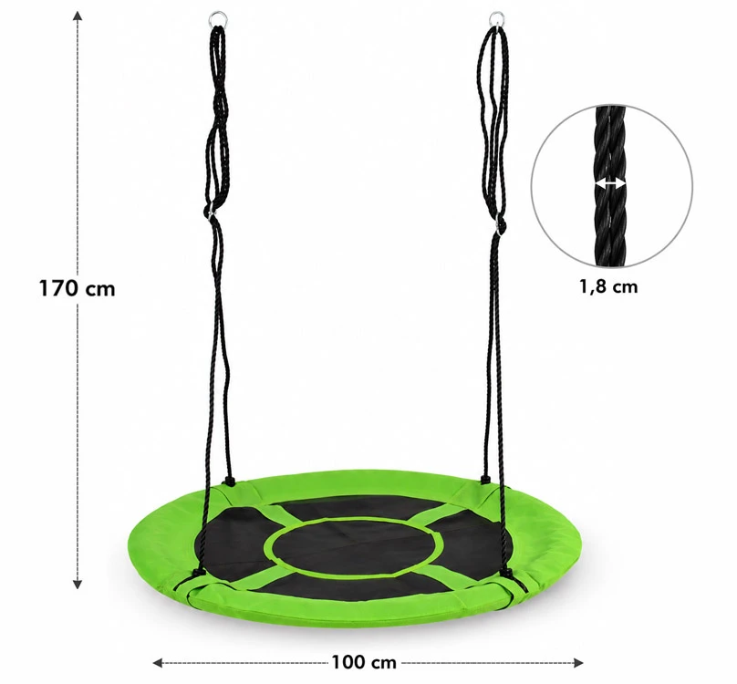 Jokomisiada Stork's Nest Swing ROUND diameter 100cm - max load 150kg SP0877