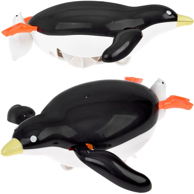 Jokomisiada Stretchy Penguin for bathing. Moves wings and paws ZA 5602