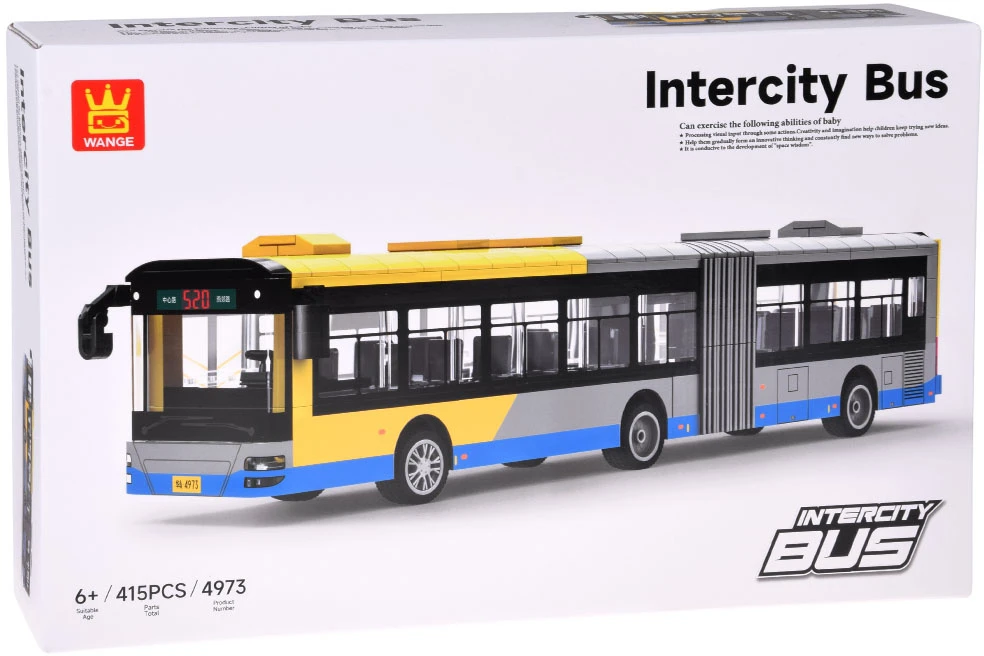 Jokomisiada Technical blocks articulated city bus 415 pieces ZA5677