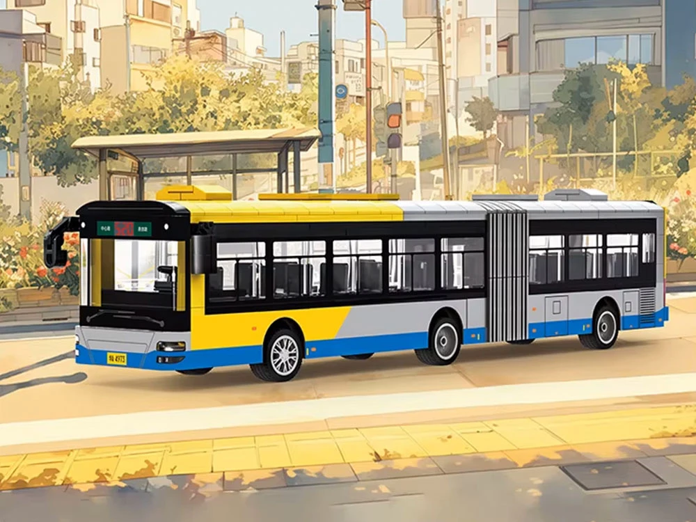 Jokomisiada Technical blocks articulated city bus 415 pieces ZA5677