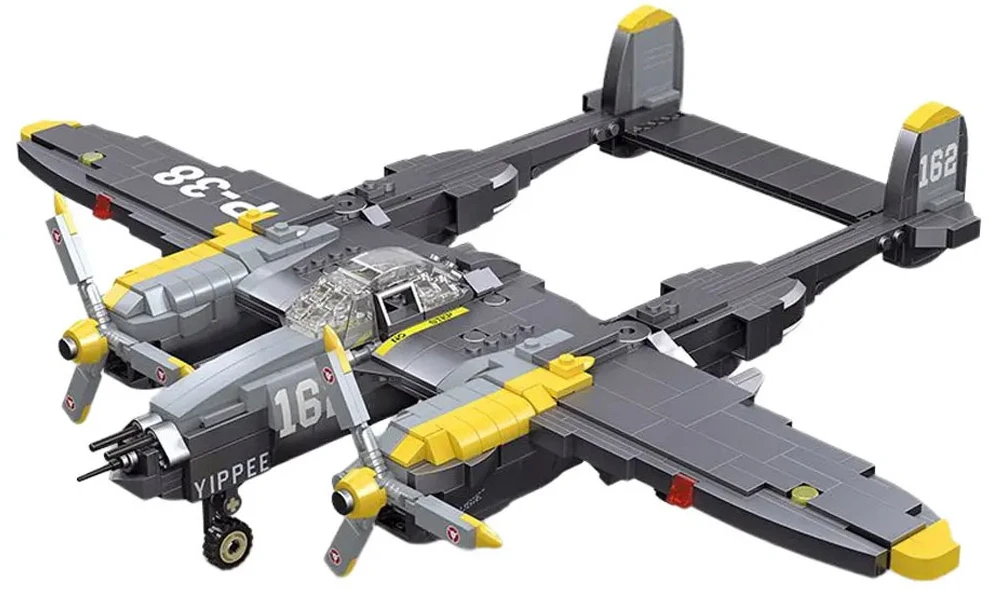 Jokomisiada Techniniai blokai Kovos orlaivis P-38 937 ELE