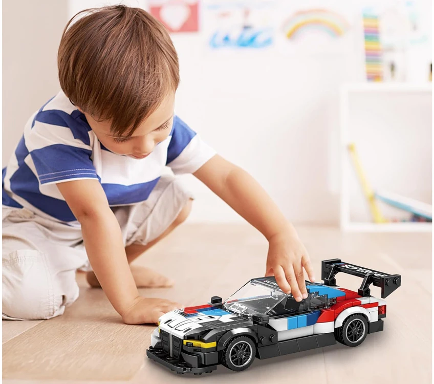 Jokomisiada Techniniai blokeliai Superauto RACING dažymas, spoileris 363 dalių ZA5780