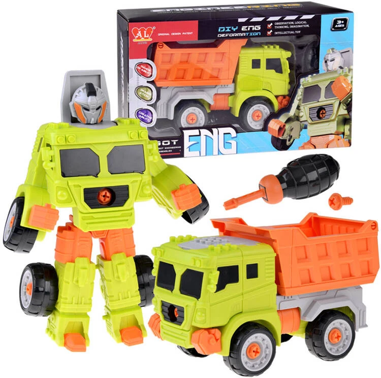 Jokomisiada „Super Construction Auto-Robot 2in1“ savivartis