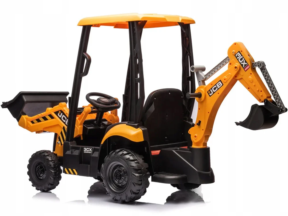 Jokomisiada Tractor Excavator Baterija Charger Large 4in1 Construction Vehicle PA0312