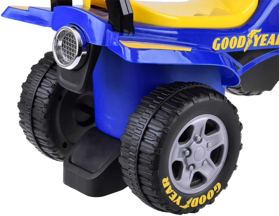 Jokomisiada Keturratis Goodyear važiuojama transporto priemonė su garsu ir šviesa ZA4988