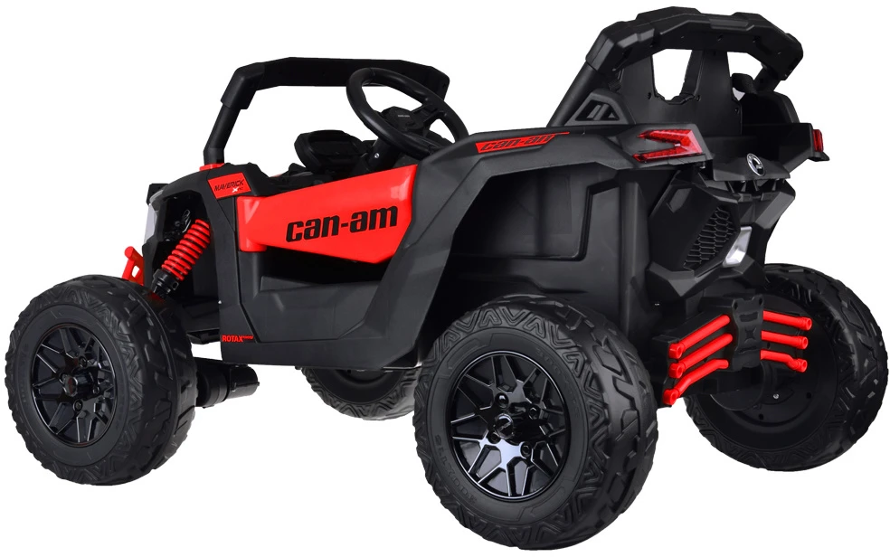 Akumuliatorinis keturratis vaikams Jokomisiada Buggy 4x4, 800W, PA0299 CZ | spalva: raudona/juoda