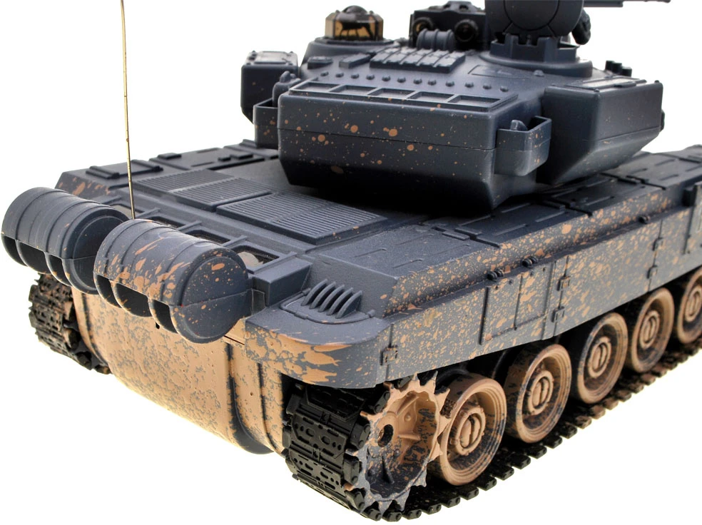 Jokomisiada kontroliuojamas TANK T90 šaudo važiuoja apšviestas RC0373