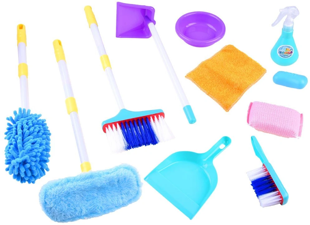 Jokomisiada Valymo žaidimų rinkinys Vežimėlio valymo rinkinys su priedais ZA3589