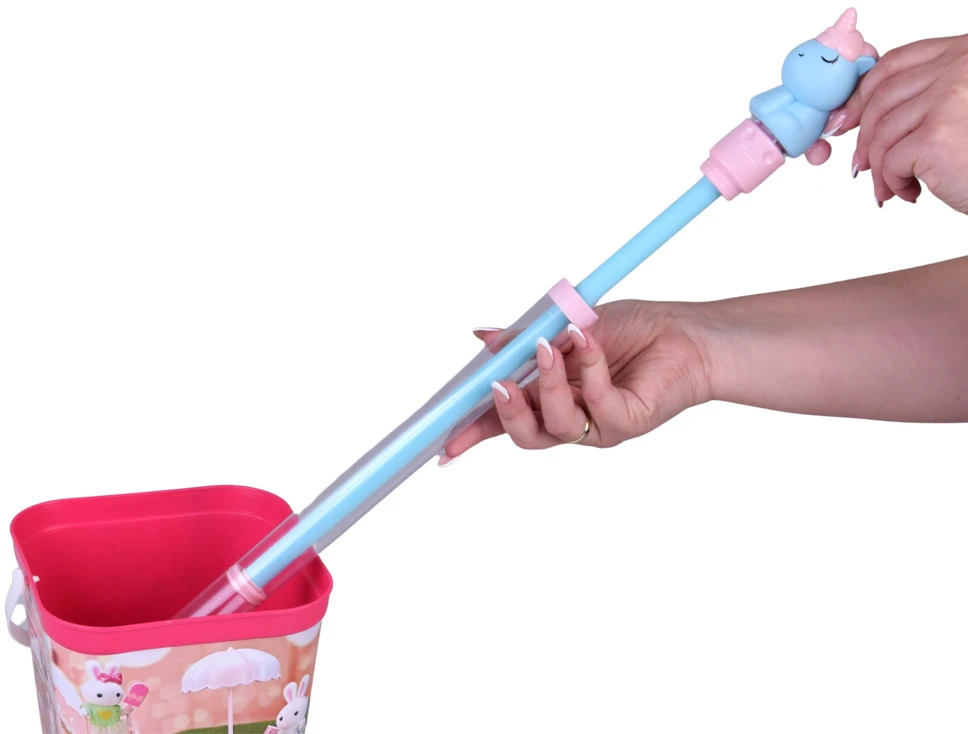 Jokomisiada Vanduo fontanas-vandens pistoletas-vienaragis, vandens patranka, 48 cm, ZA6142