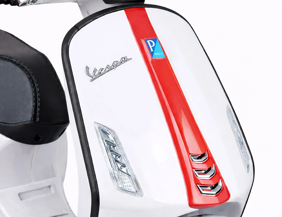 Jokomisiada VESPA electric scooter motor with battery for children melodies PA0344