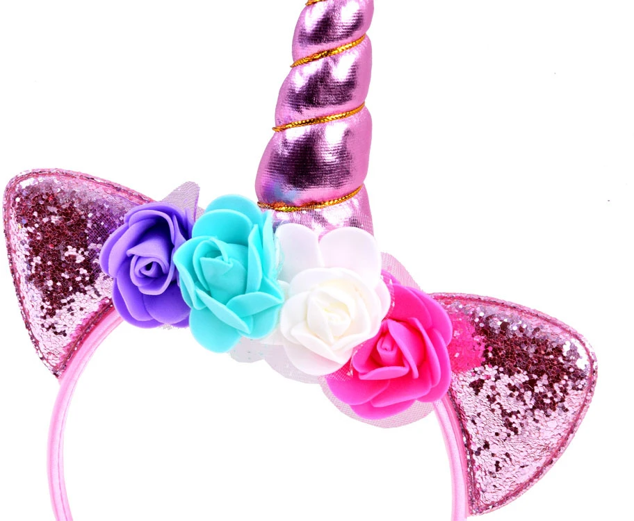Jokomisiada UNICORN hairband + jewelry: pakabukas and 2x ring ZA3794