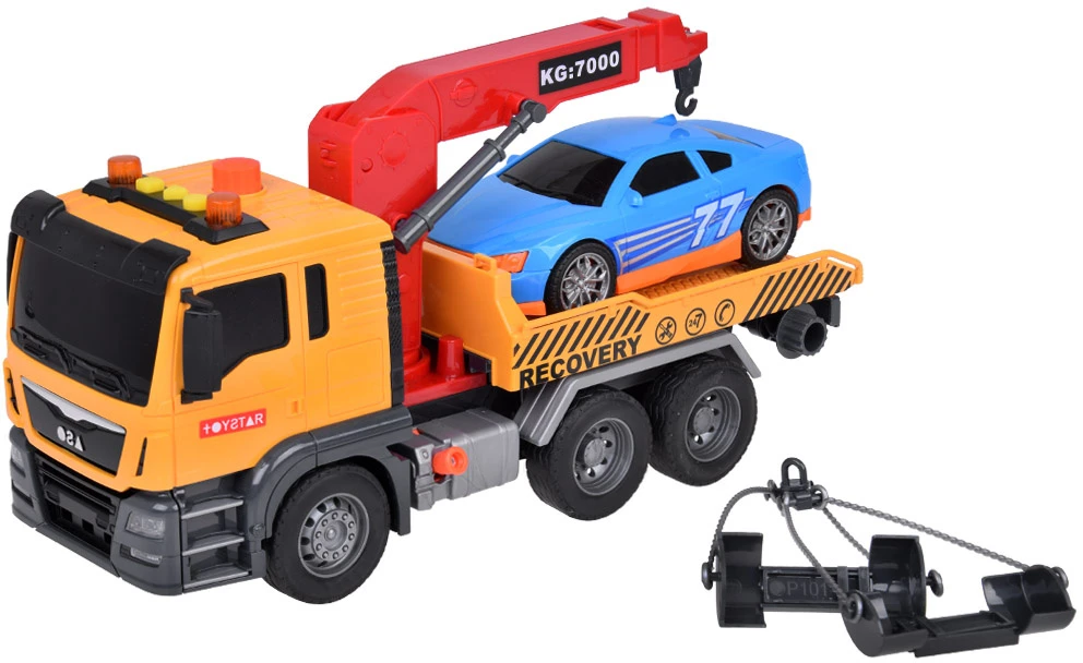 Jokomisiada Vilkiko + automobilio šviesos garsas SUPER mobiliojo HDS krano ZA5408 komplektas
