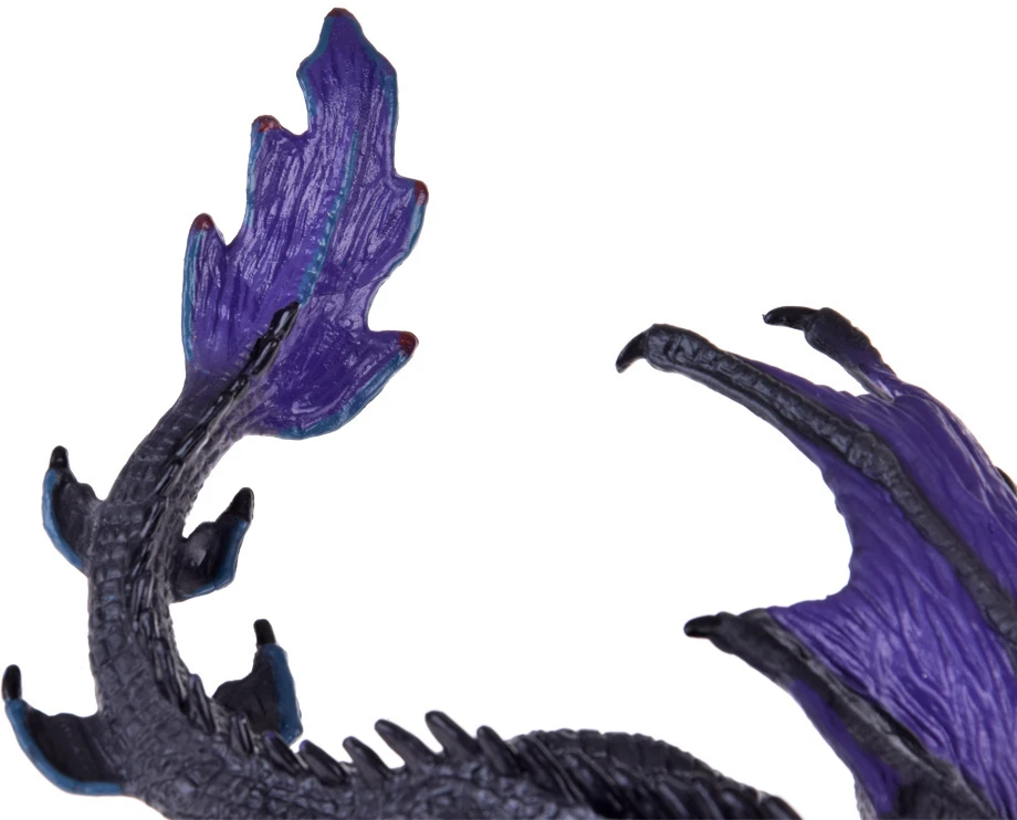 Jokomisiada Violetinė Dragon Figurine Majestic dragon with a movable mouth ZA5023