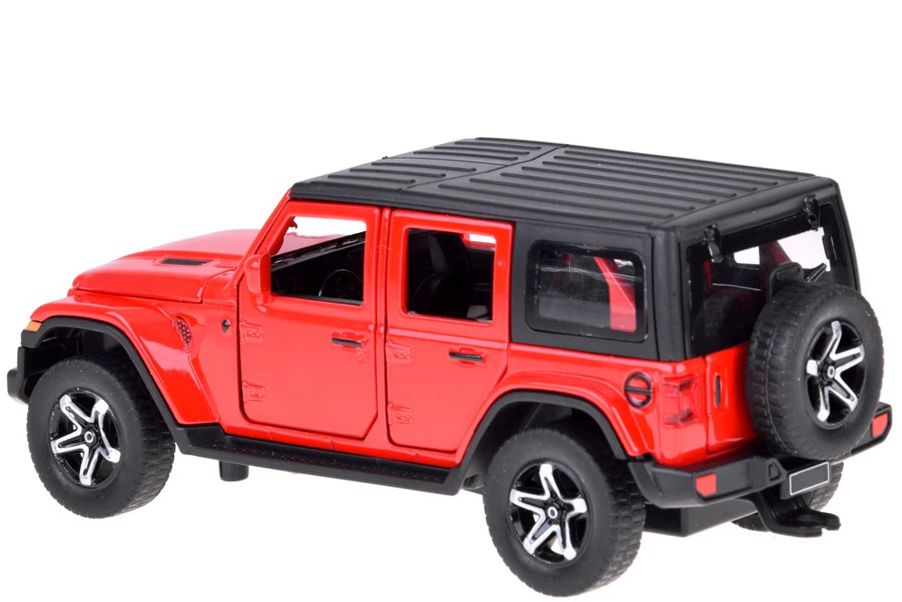 Jokomisiada Automobilis Jeep su kemperio priekaba bekelės transporto priemonės LED žibintai ZA5351 CZ
