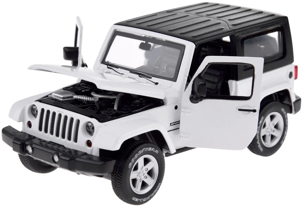 Jokomisiada Automobilis visureigis „Jeep Wrangler“ 1:32 ZA3751