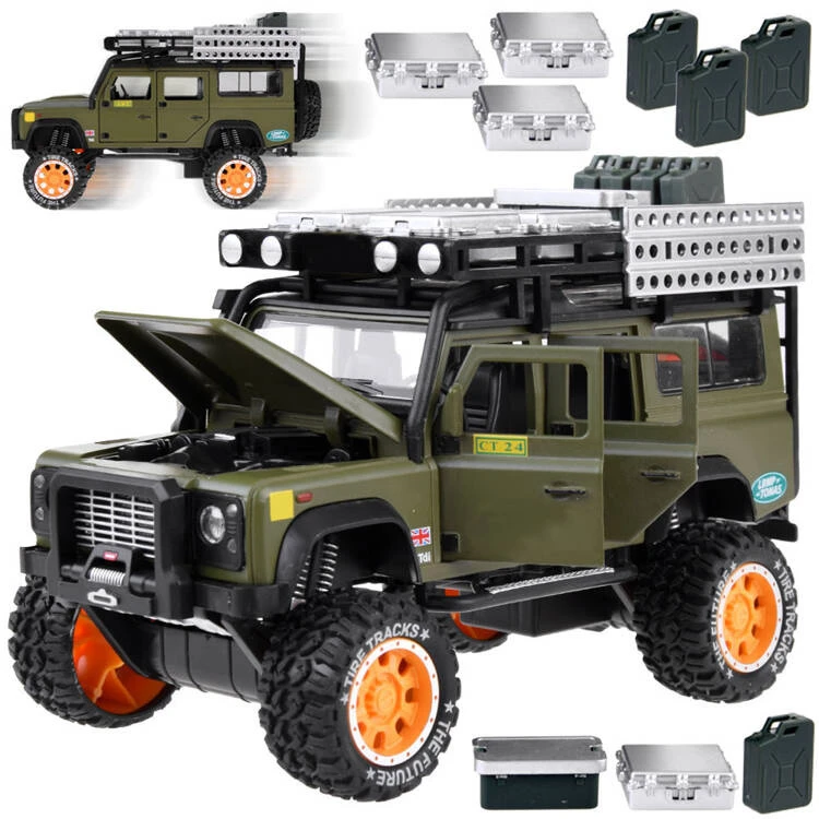 Jokomisiada Automobilis bekelėje, metalinis diskas, garsas, LED lemputė, 1:24 ZA4795