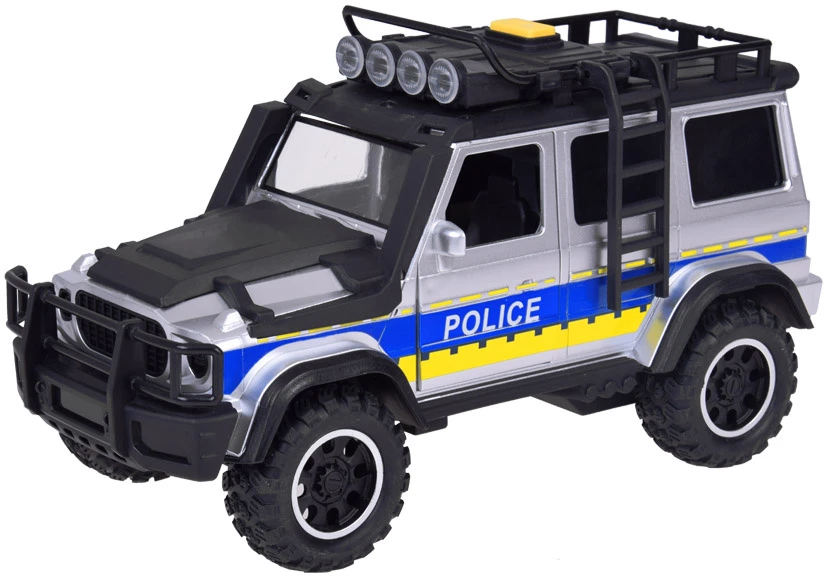 Jokomisiada Visureigis policijos automobilis su šviesos ir garso pavara ZA5410