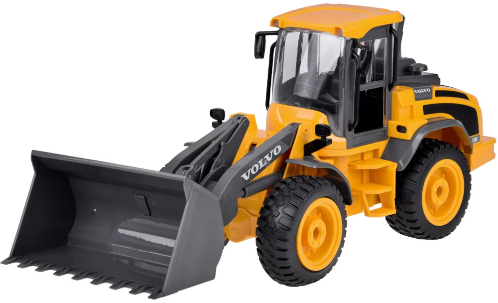 Jokomisiada VOLVO buldozeris 1:16 Nuotoliniu būdu valdomas judantis + šviesa + garsas RC0690