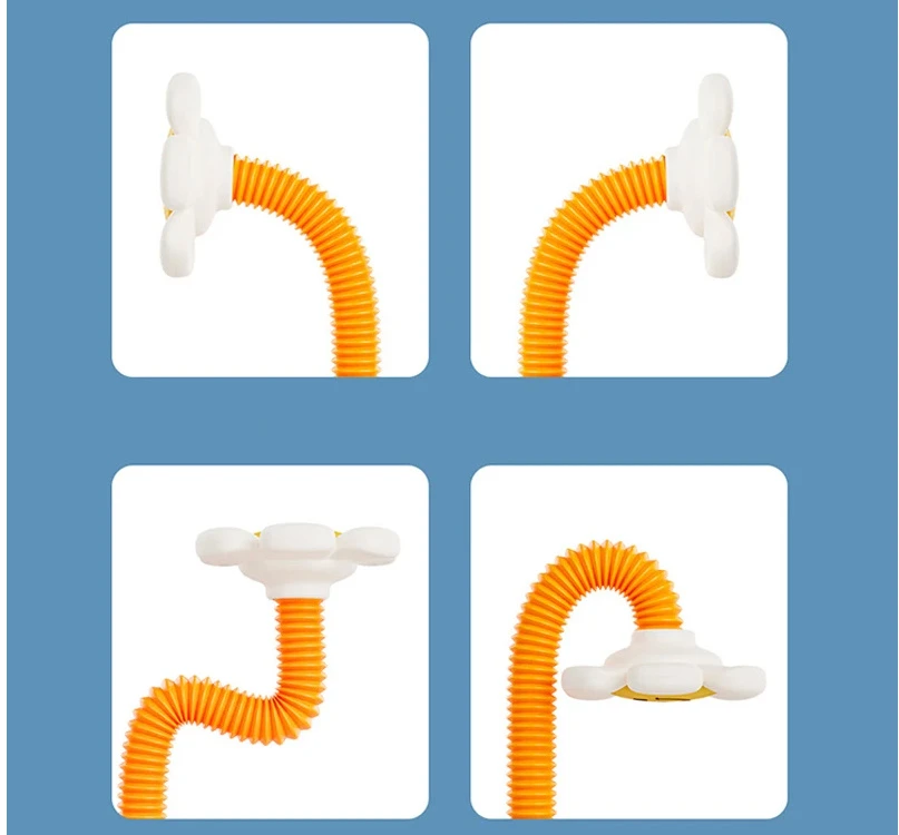 Jokomisiada Bath Shower Toy for Kids – Cute Flower & Duck ZA5928