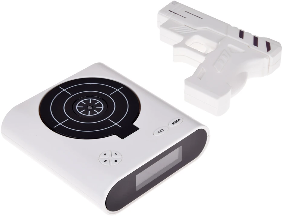 Jokomisiada Alarm clock with a gun with a shield game ZA2486
