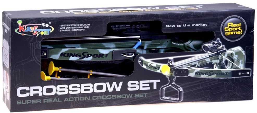 Jokomisiada Žaislas berniukams CROSSBOW su taikikliu ZA2411