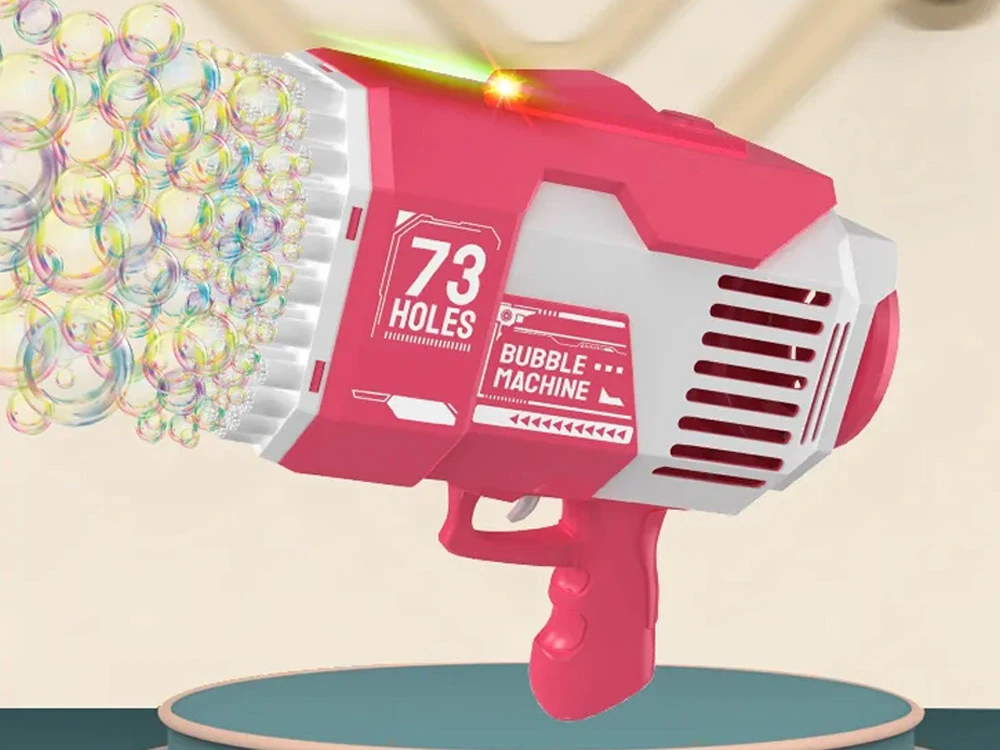 Jokomisiada „Toy Bazooka“ pistoletas, skirtas išleisti muilo burbulus ZA4417