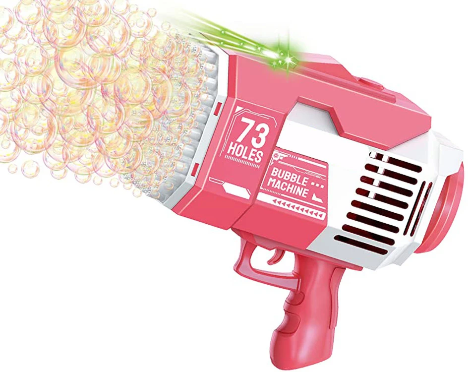 Jokomisiada „Toy Bazooka“ pistoletas, skirtas išleisti muilo burbulus ZA4417