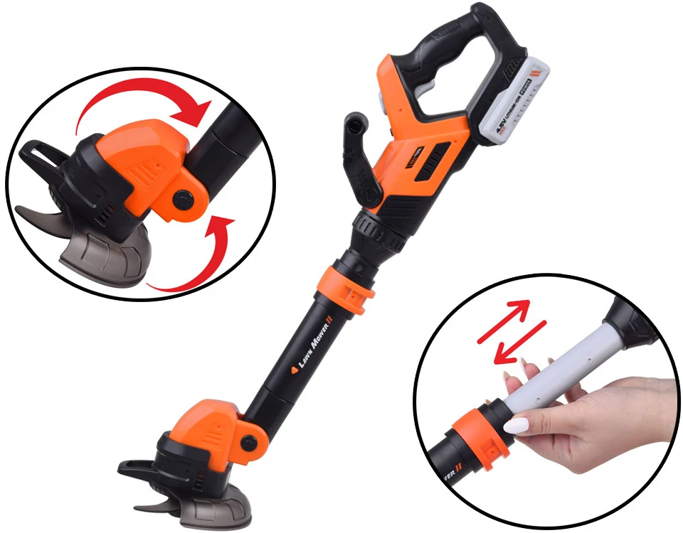 Jokomisiada Trimmer - interactive hand lawnmower for children ZA6153