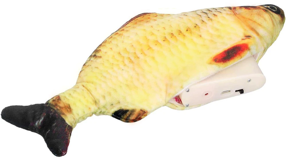 Jokomisiada Žuvies talismanas žaislas judina uodegą USB ZA5353