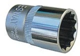 JONNESWAY NASADKA DWUNASTOKĄTNA 1/2" KRÓTKA 9mm
