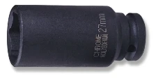JONNESWAY ILGAS 6 PUSIŲ SUDĖGIMO LIZDAS 1/2" 18mm CR-MO