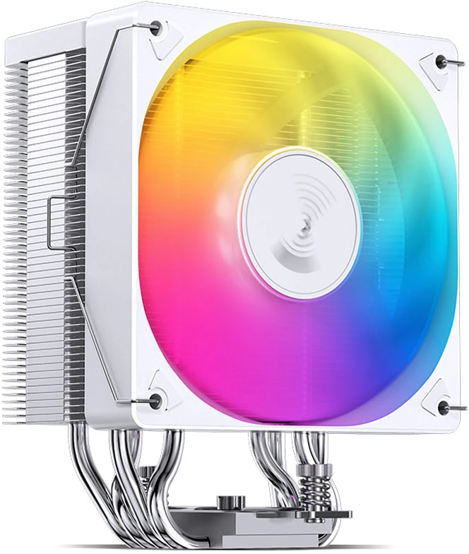 Jonsbo CR-1000 EVO ARGB CPU Cooler, 120mm – baltas
